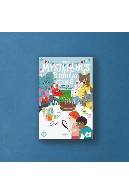 Puzzle /juego THE MYSTERIOUS CASE OF THE BIRTHDAY CAKE LONDJI
