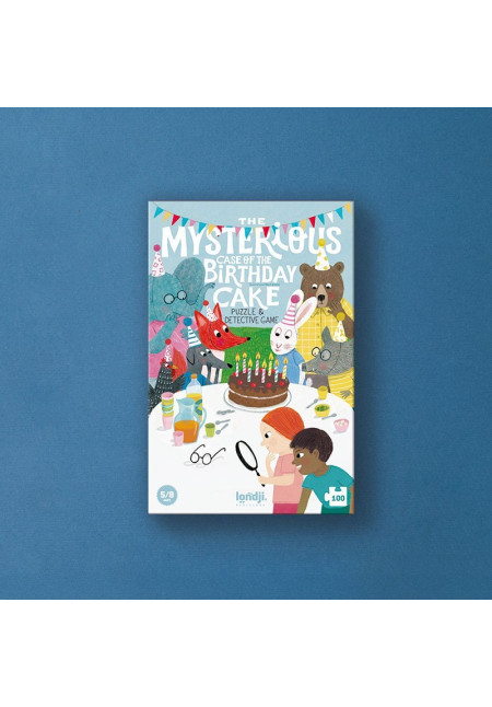 Puzzle /juego THE MYSTERIOUS CASE OF THE BIRTHDAY CAKE LONDJI