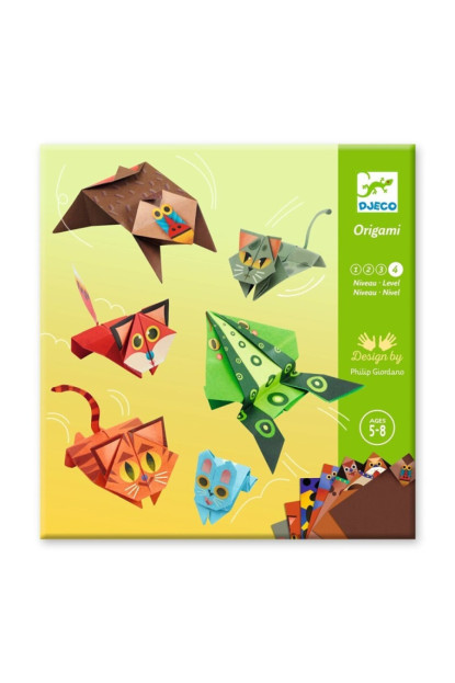 Papiroflexia Origami Animales saltarines DJECO