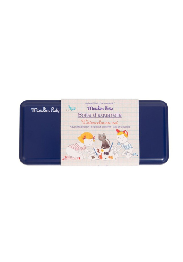Caja de acuarelas Mercredi MOULIN ROTY