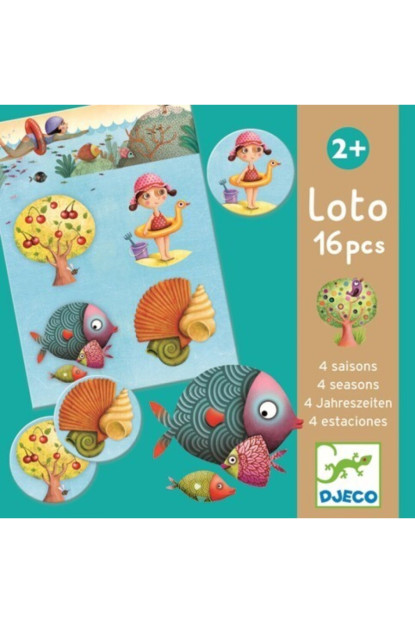 Educativos Loto 4 Estaciones DJECO
