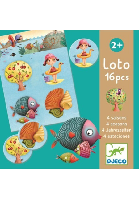 Educativos Loto 4 Estaciones DJECO