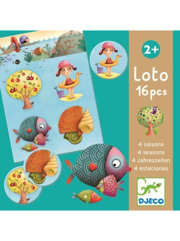 Educativos Loto 4 Estaciones DJECO