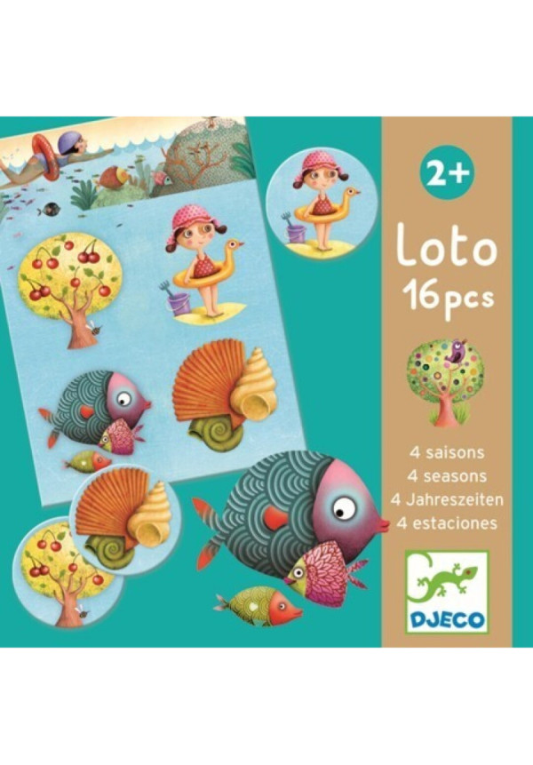 Educativos Loto 4 Estaciones DJECO