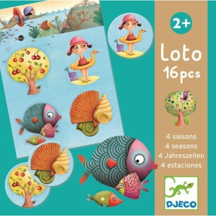 Educativos Loto 4 Estaciones DJECO