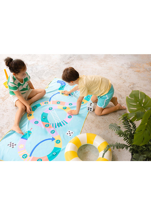 PlayTowel L Microfibre Snakes & Ladders 180 x 100 cm