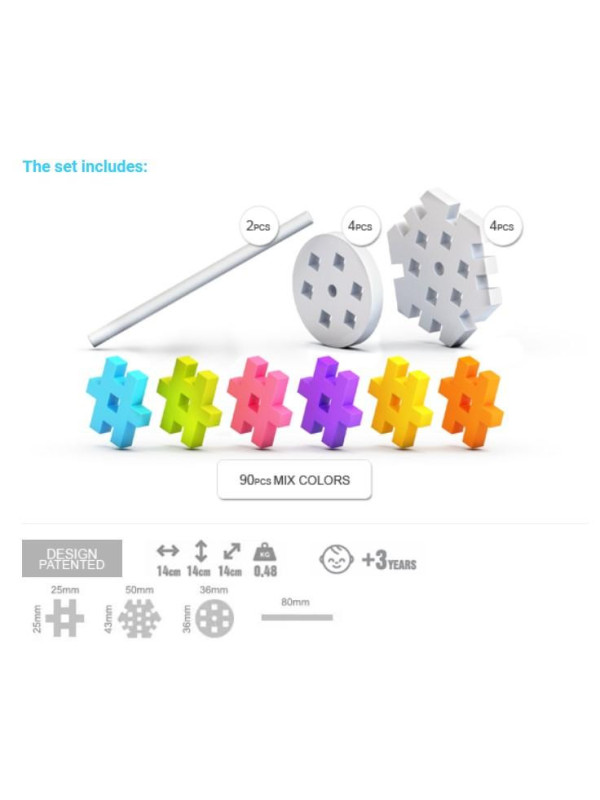 MELI BASIC CONSTRUCTOR 100 PIEZAS