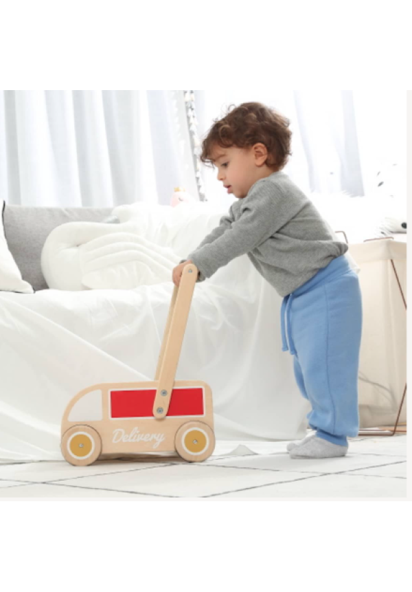 Correpasillos Furgoneta con bloques CLASSIC WORLD