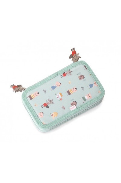 Estuche Plumier Doble The Three Little Pigs