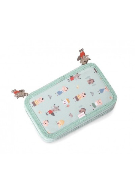 Estuche Plumier Doble The Three Little Pigs