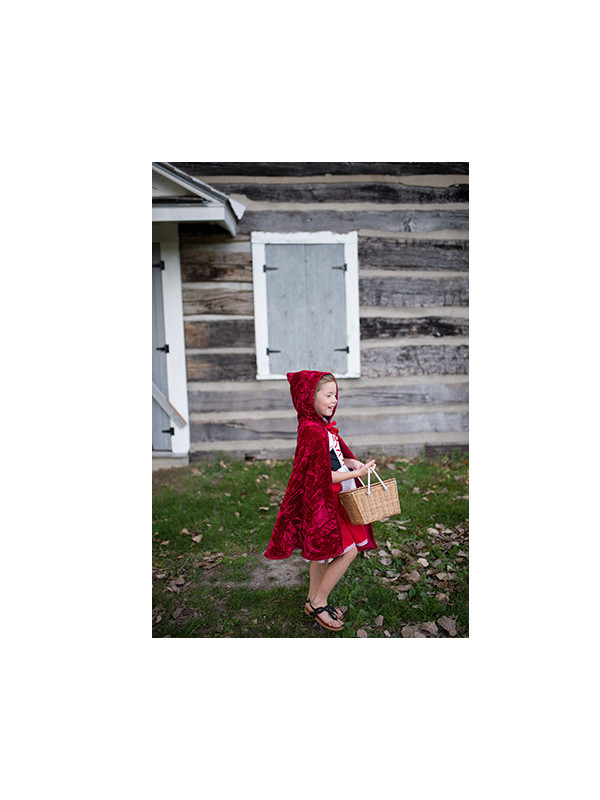 CAPA CAPERUCHITA ROJA TALLA 7-8 AÑOS GREATPRETENDERS