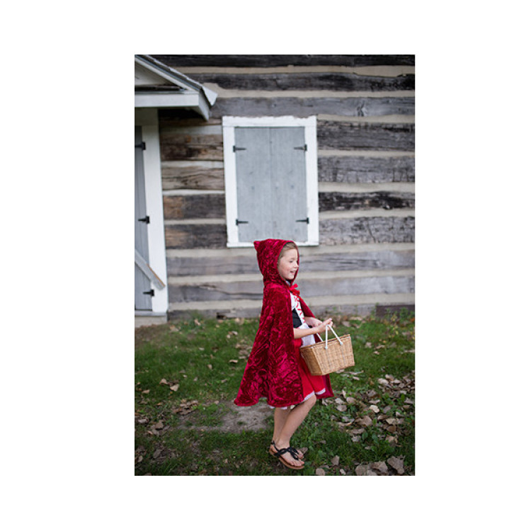 CAPA CAPERUCHITA ROJA TALLA 7-8 AÑOS GREATPRETENDERS
