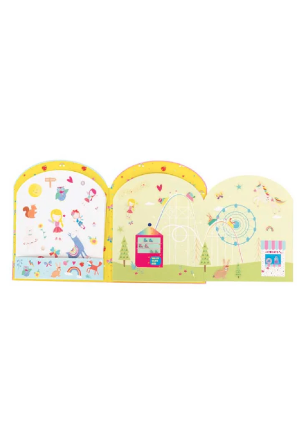 PEGA Y JUEGA  RAINBOW FAIRY FLOSS&ROCK