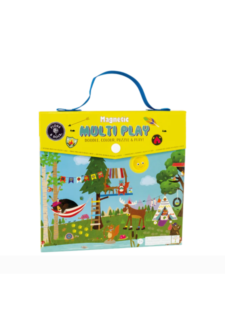 Escenarios Magnéticos Multi Juego 4 en 1 – Aventura Floss & Rock