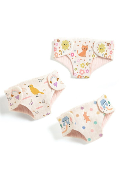 Pomea Conjunto 3 pañales DJECO