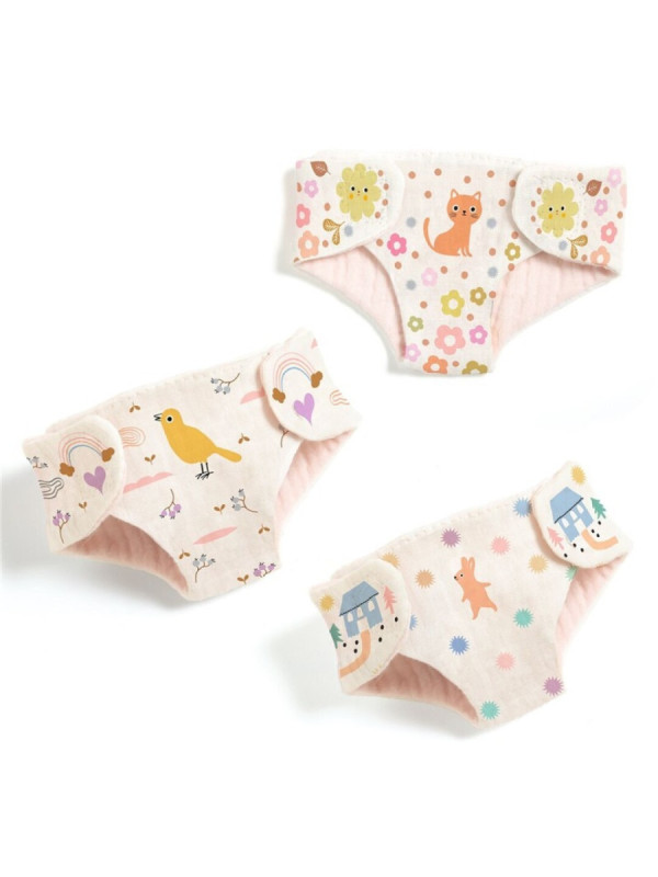 Pomea Conjunto 3 pañales DJECO