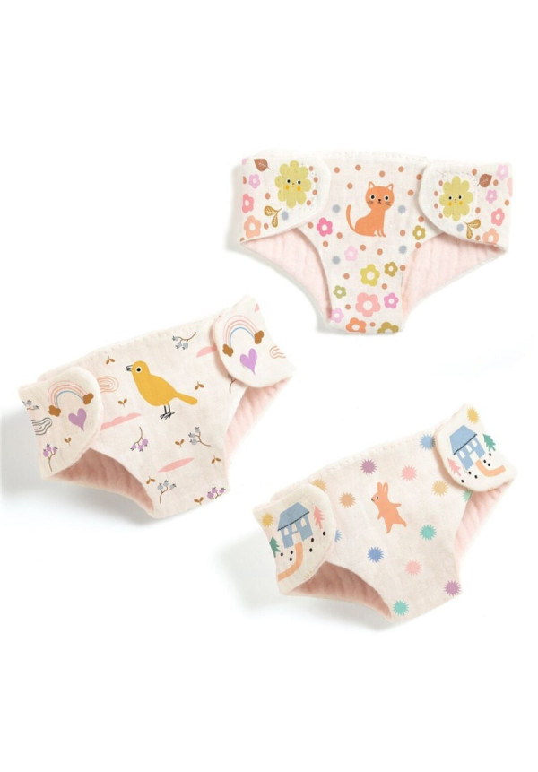 Pomea Conjunto 3 pañales DJECO