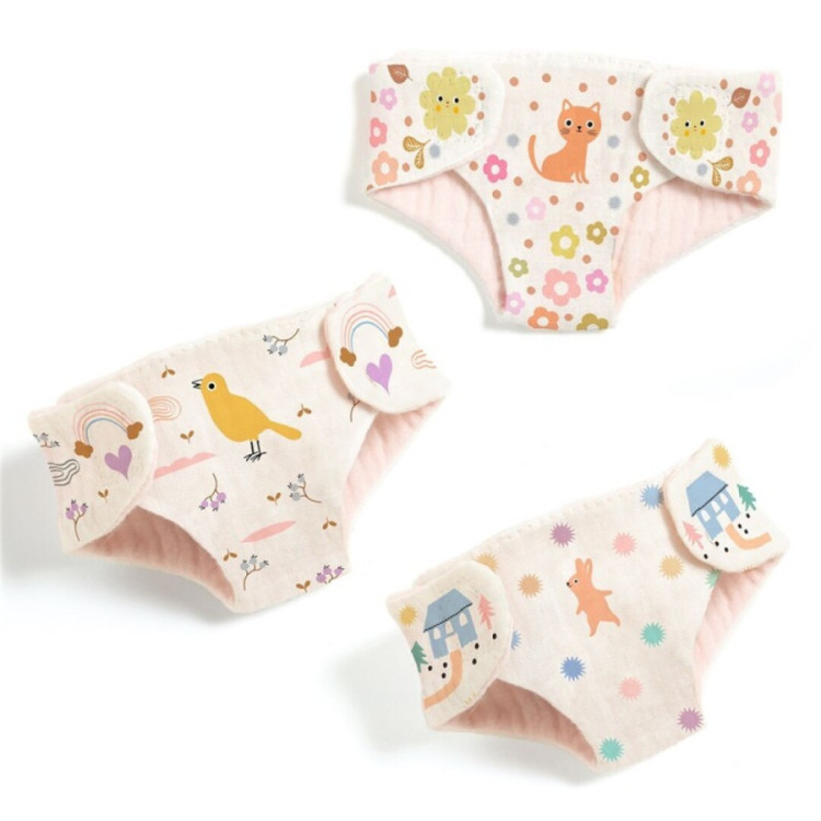 Pomea Conjunto 3 pañales DJECO