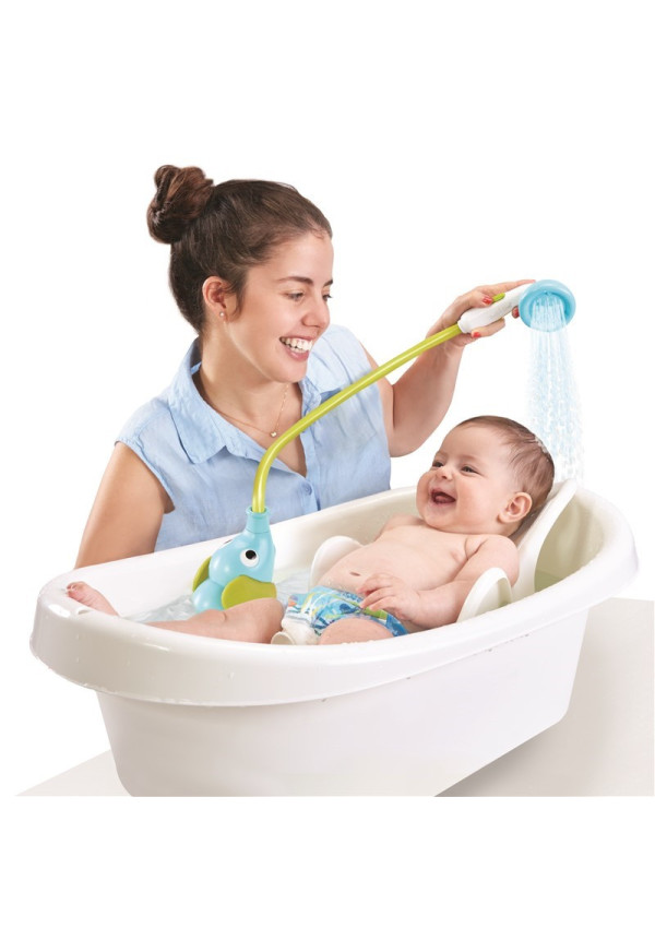 DUCHA BAÑERA ELEFANTE AZUL YOOKIDOO
