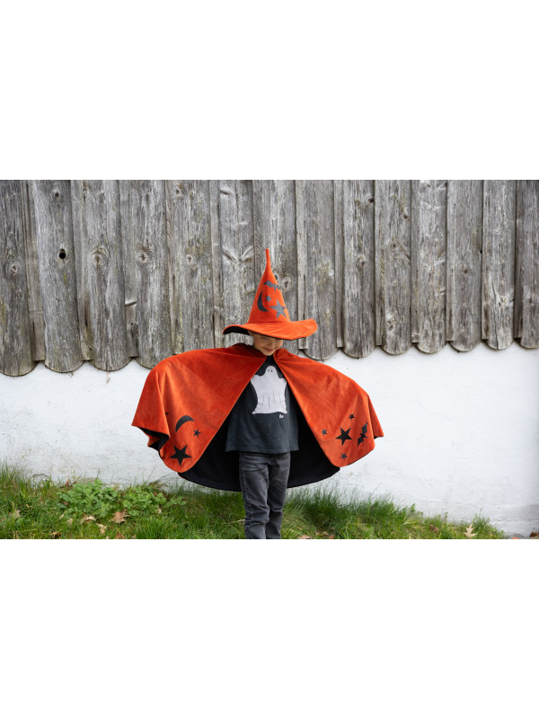 Capa y sombrero de Mago TALLA 4-6 AÑOS GREAT PRETENDERS