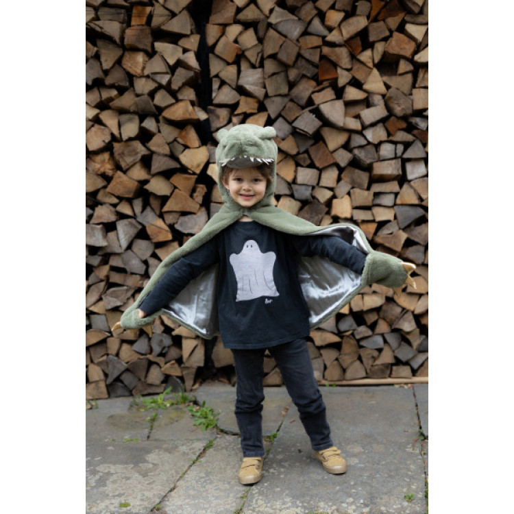 Capa T-rex TALLA 3-4 AÑOS GREAT PRETENDERS