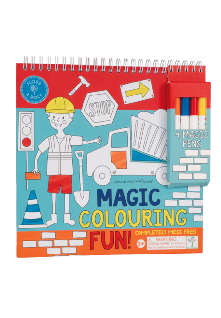 MAGIC COLOURING FUN CONSTRUCCION FLOSS&ROCK