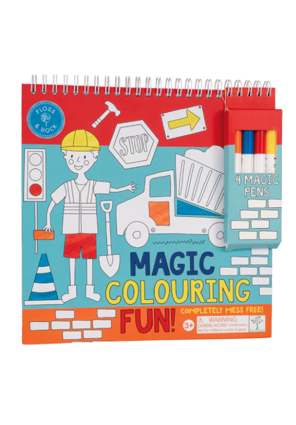 MAGIC COLOURING FUN CONSTRUCCION FLOSS&ROCK