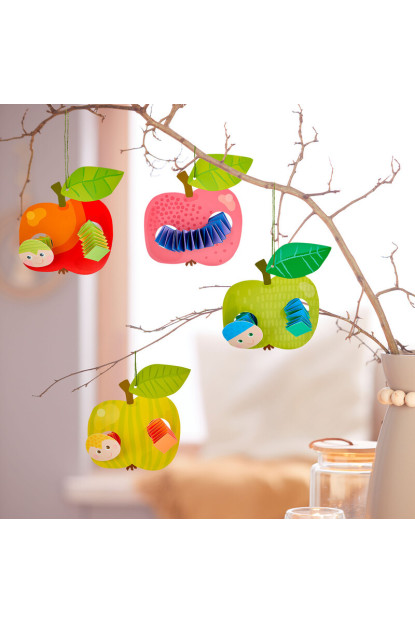 Set Creativo - Aprender a Doblar Gusanos en Manzanas HABA Set Creativo - Aprender a Doblar Gusanos en Manzanas HABA