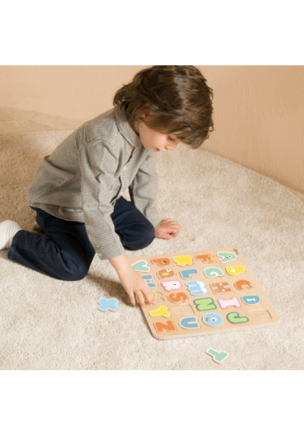 Puzzle Alfabeto pastel CLASSIC WORLD