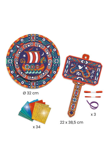 DIY Escudo y martillo para metalizar DJECO