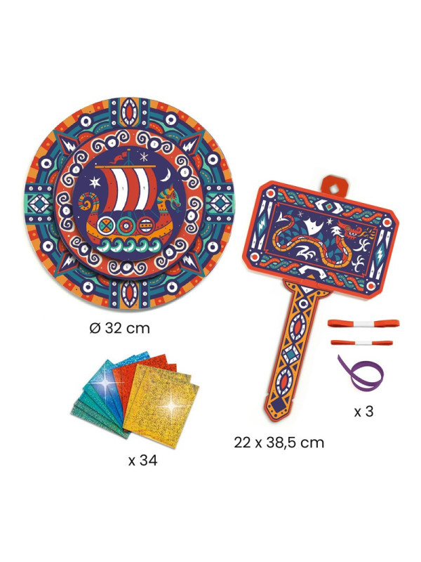 DIY Escudo y martillo para metalizar DJECO