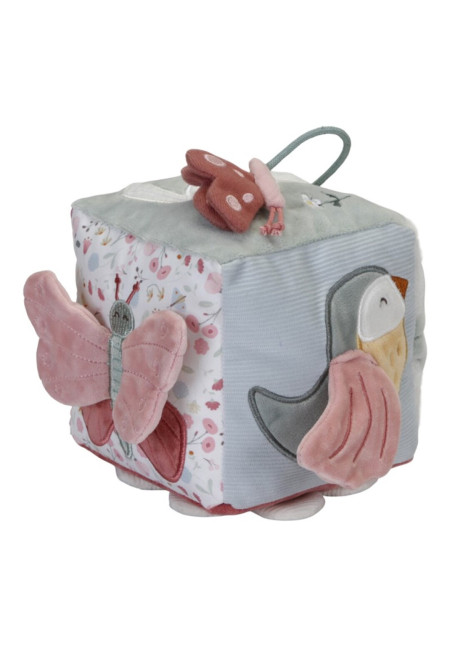CUBO BLANDITO DE ACTIVIDADES MARIPOSA LITTLE DUTCH