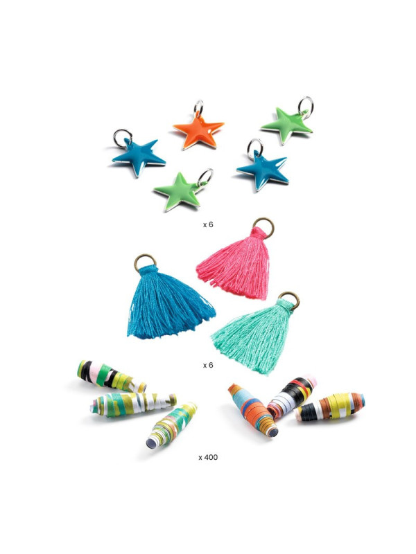 DIY Pulseras Pop y coloridas DJECO
