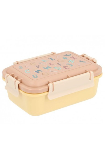 Caja Almuerzo Bento Funny Letters