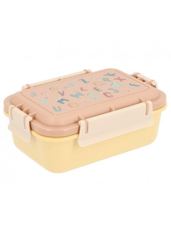 Caja Almuerzo Bento Funny Letters