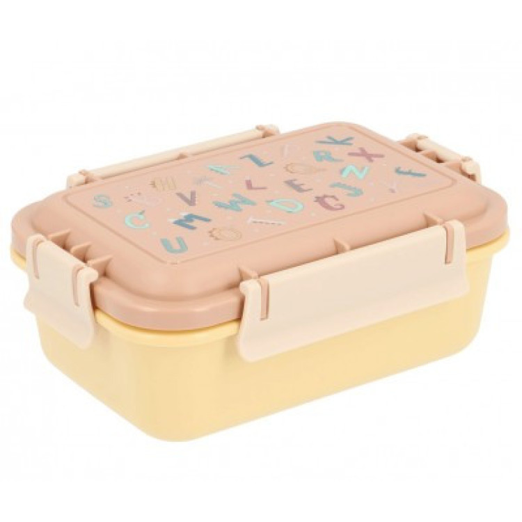 Caja Almuerzo Bento Funny Letters