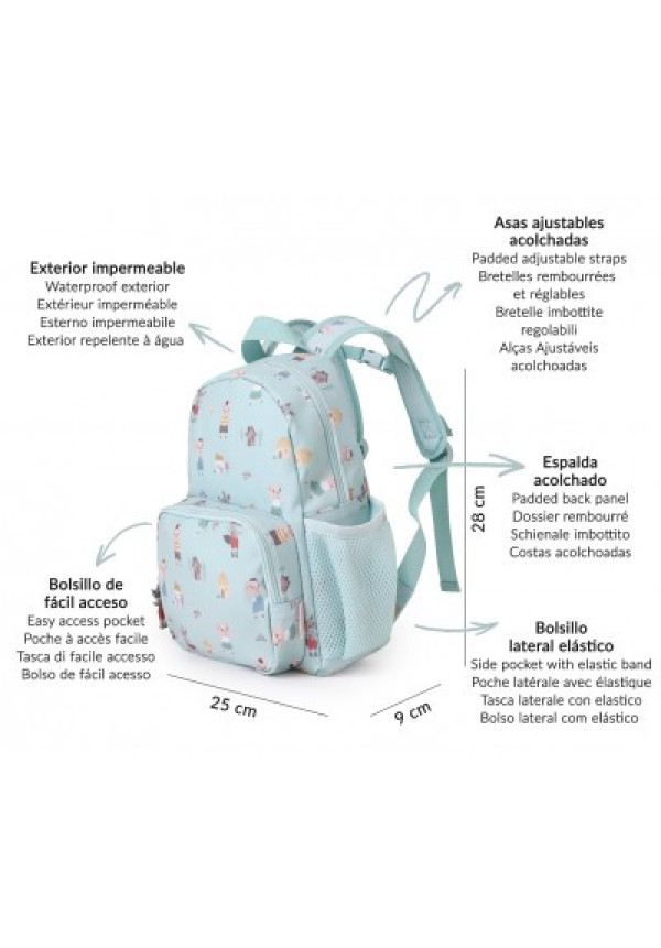 Mochila Infantil The Three Little Pigs