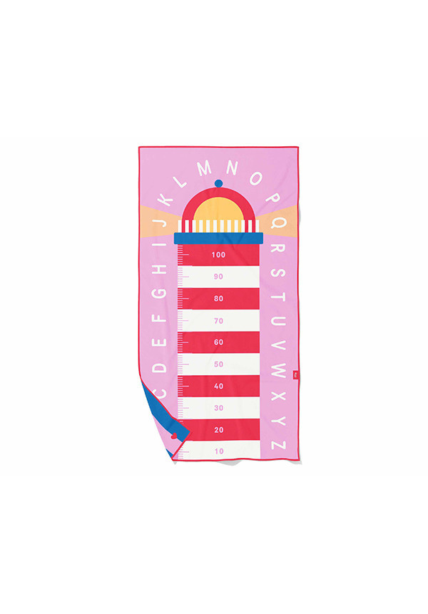 TOALLA TALLA  M EN MicrofibrA Lighthouse Cherry 140 x 70 cm QUUT