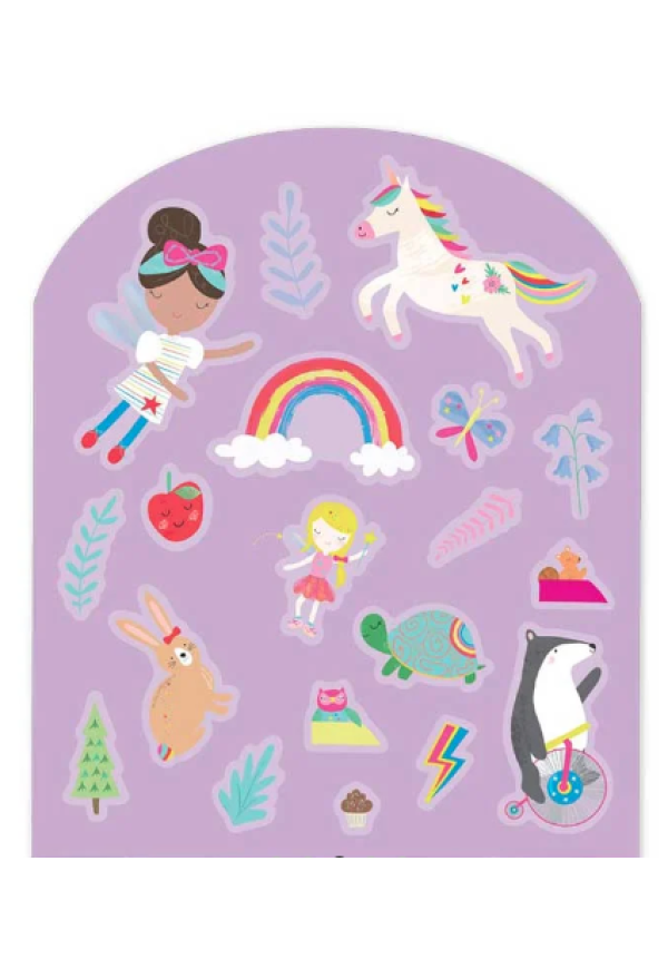 PEGA Y JUEGA  RAINBOW FAIRY FLOSS&ROCK
