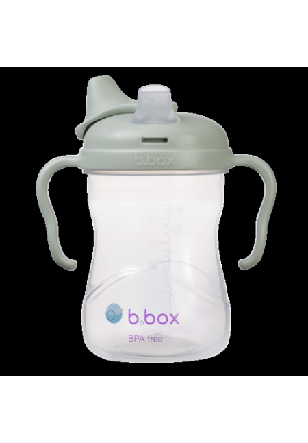 Taza con boquilla blanda B.Box - Sage