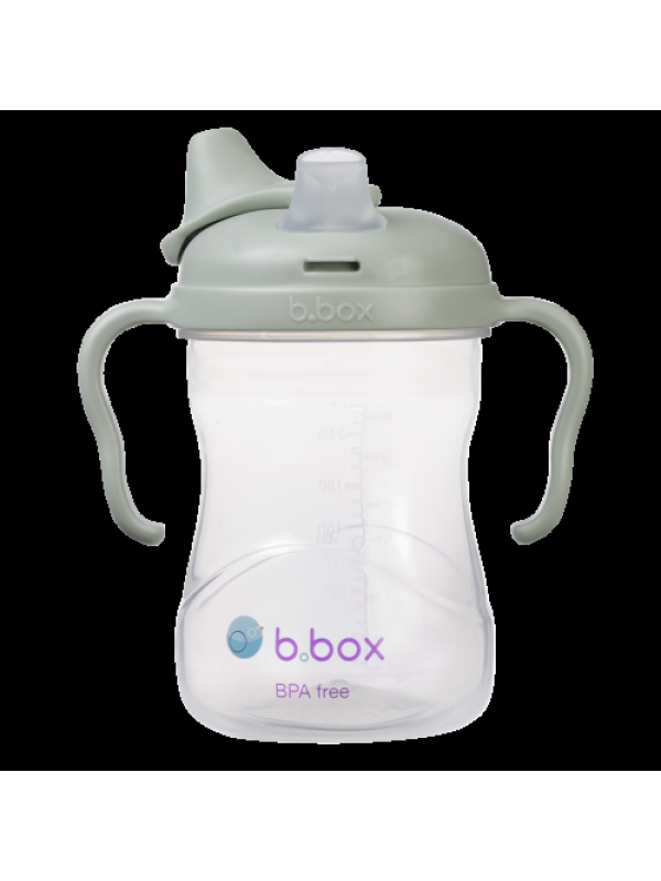 Taza con boquilla blanda B.Box - Sage