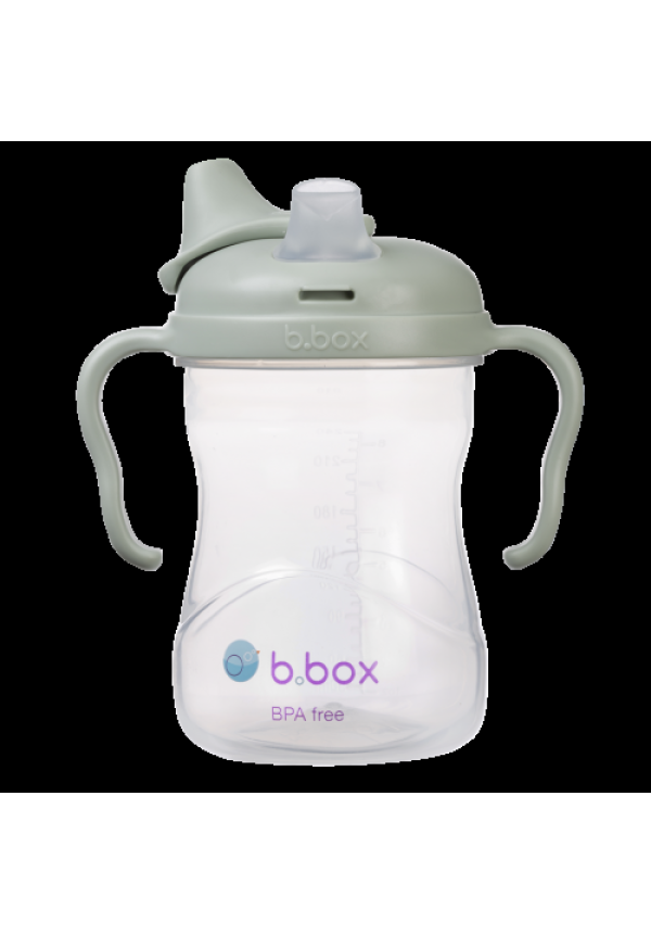 Taza con boquilla blanda B.Box - Sage
