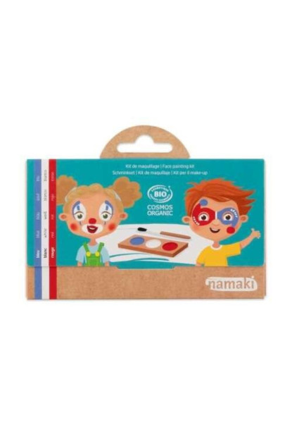 KIT MAQUILLAJE 3 COLORES Payaso & Arlequin NAMAKI