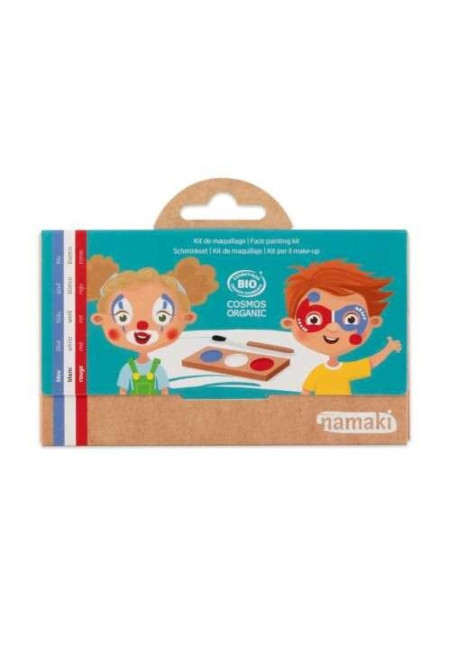 KIT MAQUILLAJE 3 COLORES Payaso & Arlequin NAMAKI
