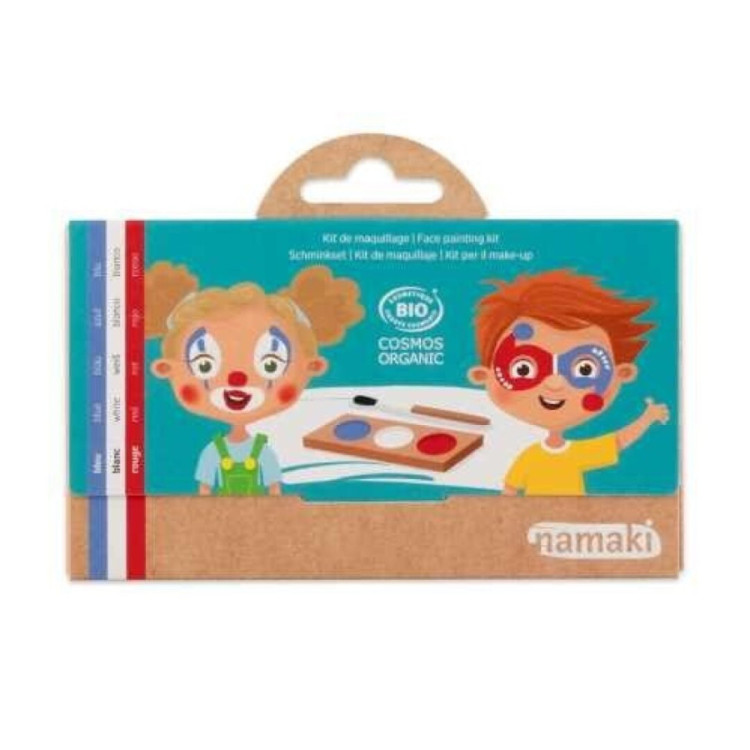 KIT MAQUILLAJE 3 COLORES Payaso & Arlequin NAMAKI