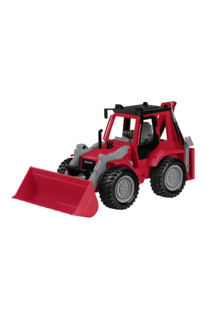 Driven Retroexcavadora roja