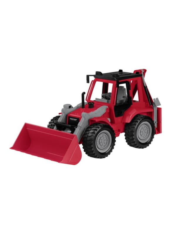 Driven Retroexcavadora roja