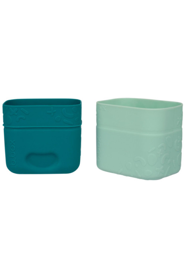 Vasitos snack de silicona B.Box - Sage