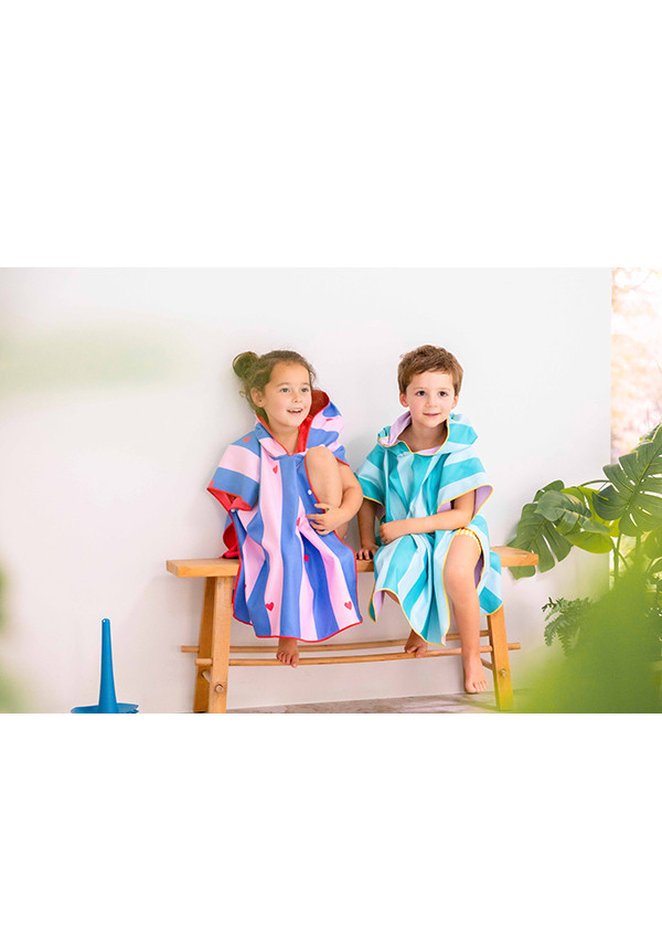 Poncho Microfibre Cherry QUUT