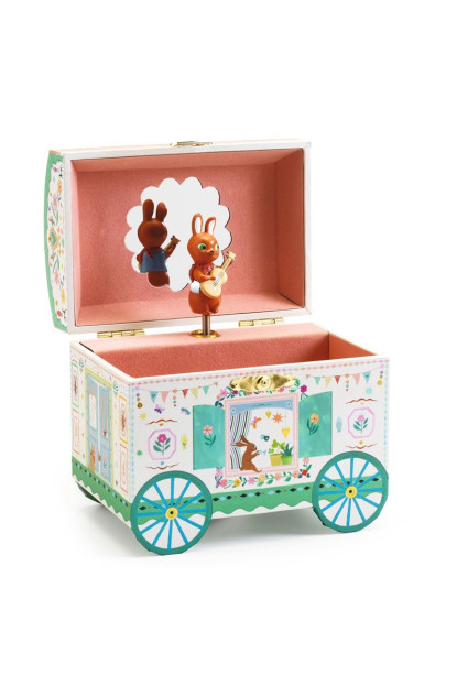 Caja de música Caravana encantadora DJECO